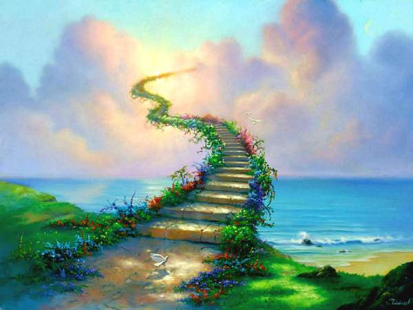 Led Zepplin - Stairway to Heaven (illustration by Jim Warren)